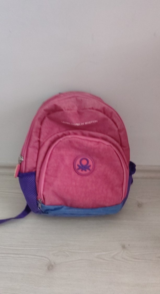 United Colors of Benetton Pembe Sırt Çantası - Görsel 2