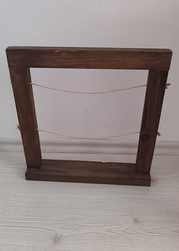 Koyu Bej Ahşap Çerçeve - Görsel 2