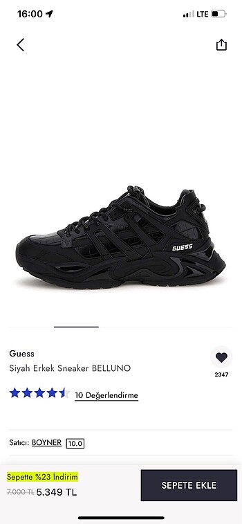 Guess Guess erkek sneaker