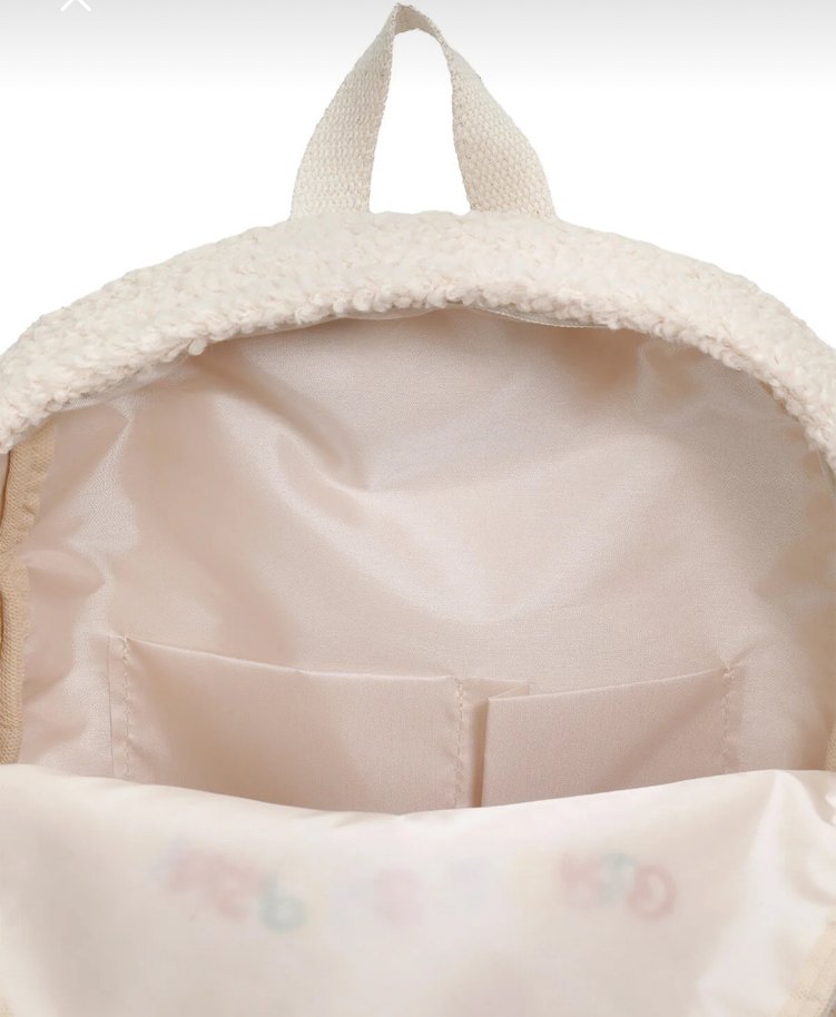 Nakışlı Krem Kadın Sırt Çantası - Görsel 4