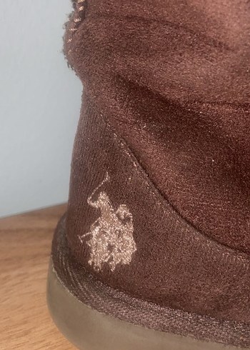 Ussn Polo Ugg Kahve Kız Çocuk - Görsel 2