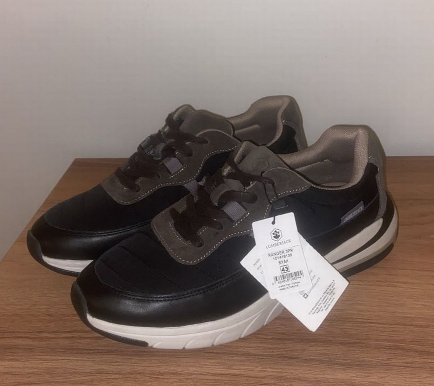 Lumberjack Gri Bağcıklı Erkek Kışlık Spor Ayakkabı - Görsel 3