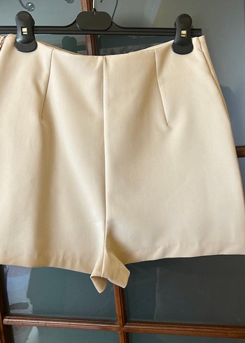 Bej Mini Etek, Salaş Kesim, Sokak Stili - Görsel 2