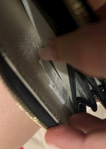 Beymen Siyah Deri Fermuarlı Kadın Cüzdanı - Görsel 4