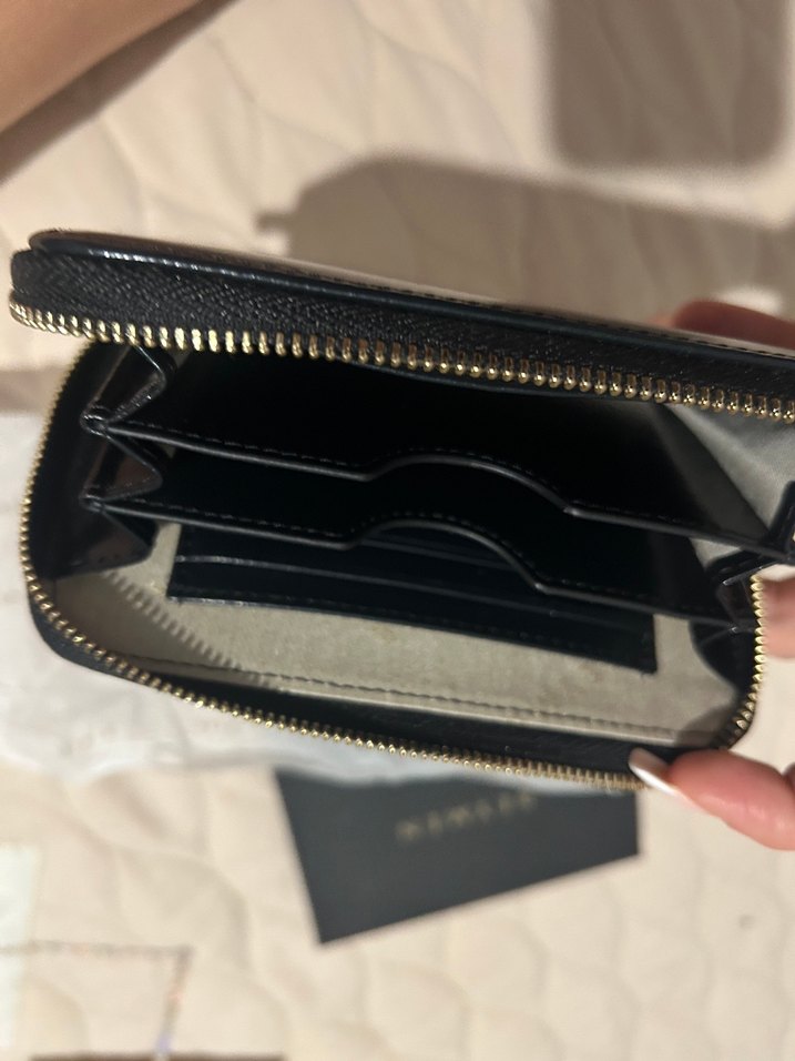 Beymen Siyah Deri Fermuarlı Kadın Cüzdanı - Görsel 3