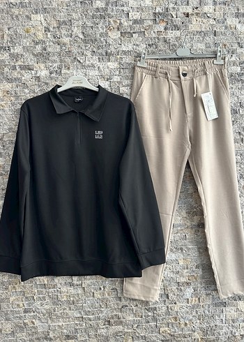 Gri Erkek Rahat Kesim Eşofman Altı - Görsel 3