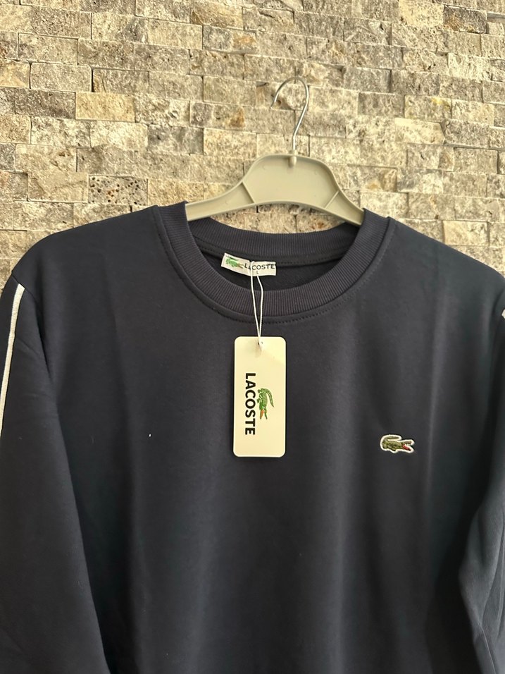 Lacoste Siyah Baskılı Sweatshirt - Görsel 5