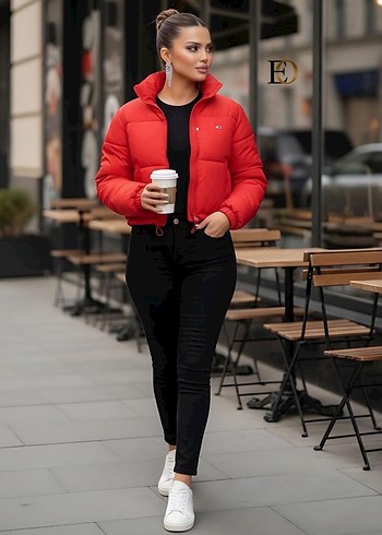 TOMMY MARKA Kadın Kısa Mont - Görsel 3