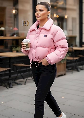 TOMMY MARKA Kadın Kısa Mont - Görsel 9