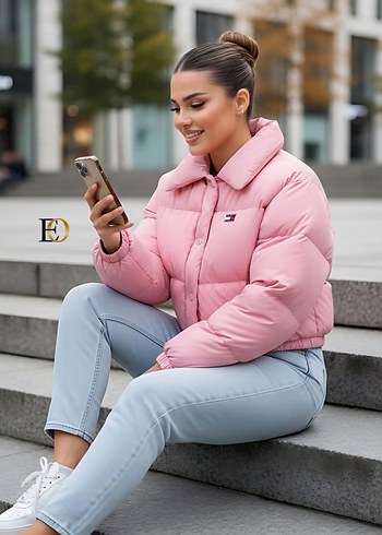 TOMMY MARKA Kadın Kısa Mont - Görsel 4