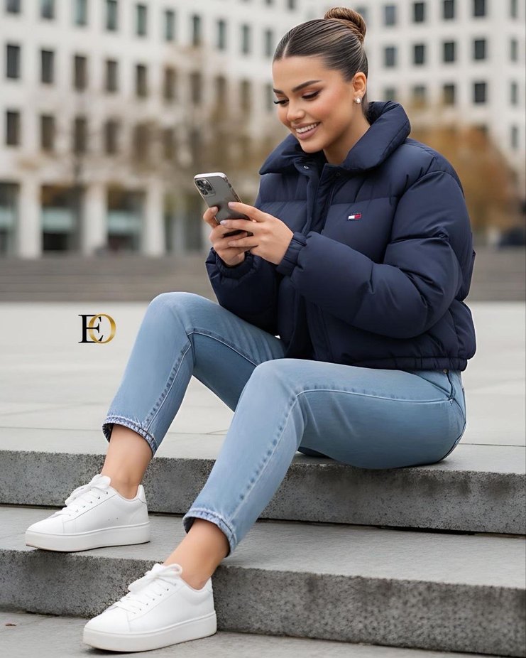 TOMMY MARKA Kadın Kısa Mont - Görsel 5