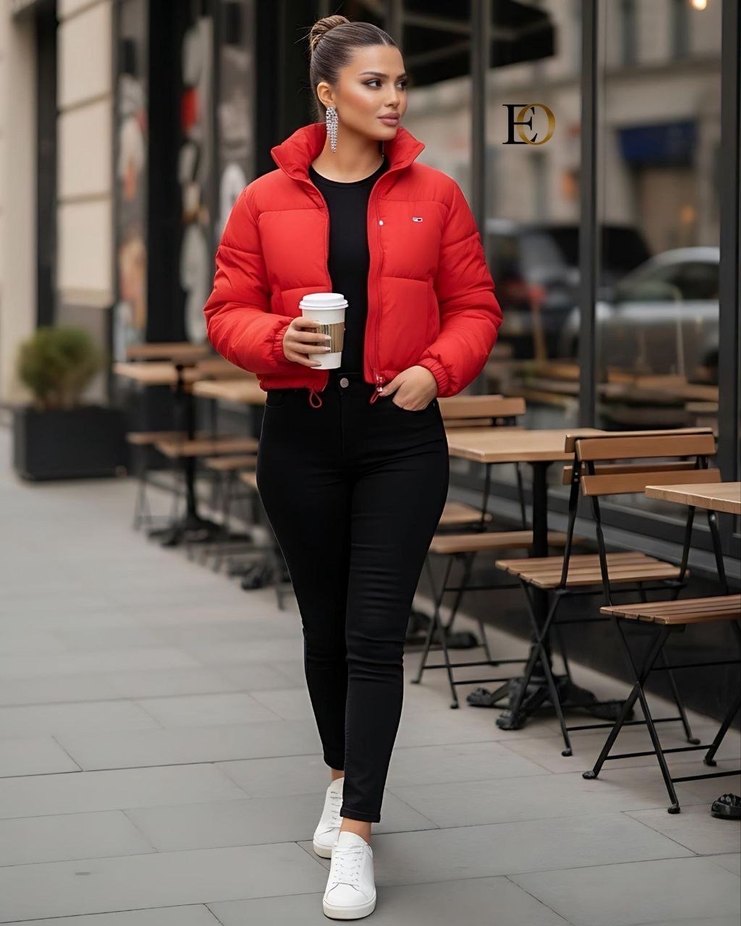 TOMMY MARKA Kadın Kısa Mont - Görsel 3