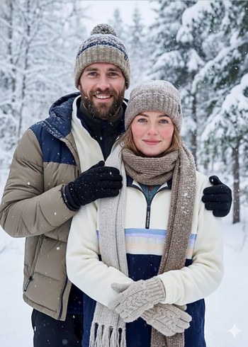 Yarım Fermuarlı Beyaz Kadın Sweatshirt - Görsel 2