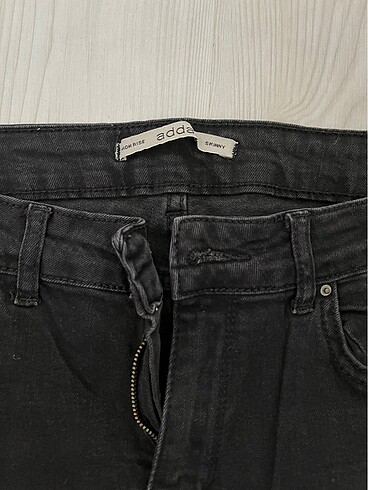 31 Beden siyah Renk Addax Yüksek Bel Skinny