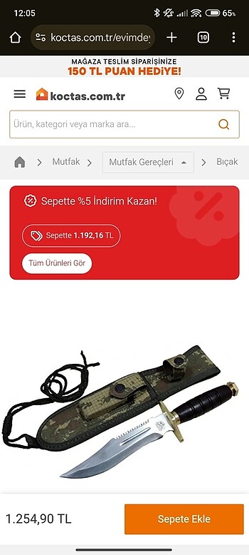 Halmak Komando Bıçağı
