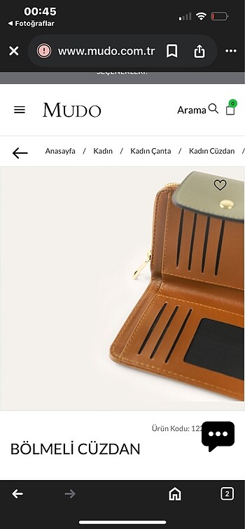 Mudo Kadın Cüzdan - Görsel 2