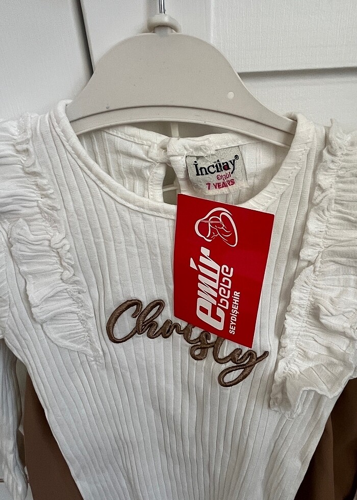 Kız Çocuk Deri Etekli Takım - Görsel 2