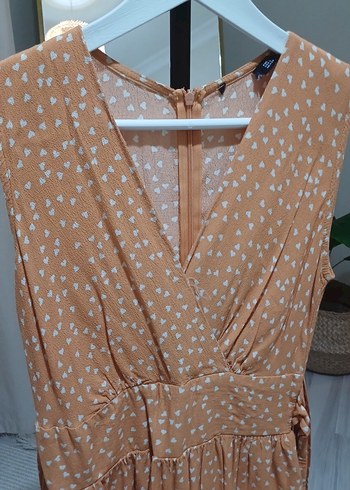 Renkli Bohem Uzun Elbise - Görsel 3