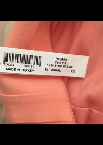 Pembe Mini V Yakalı Kolsuz Elbise - Görsel 4