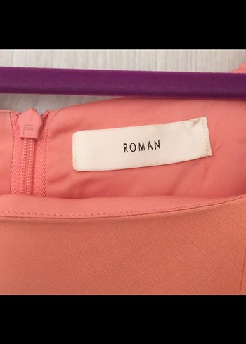 Pembe Mini V Yakalı Kolsuz Elbise - Görsel 3