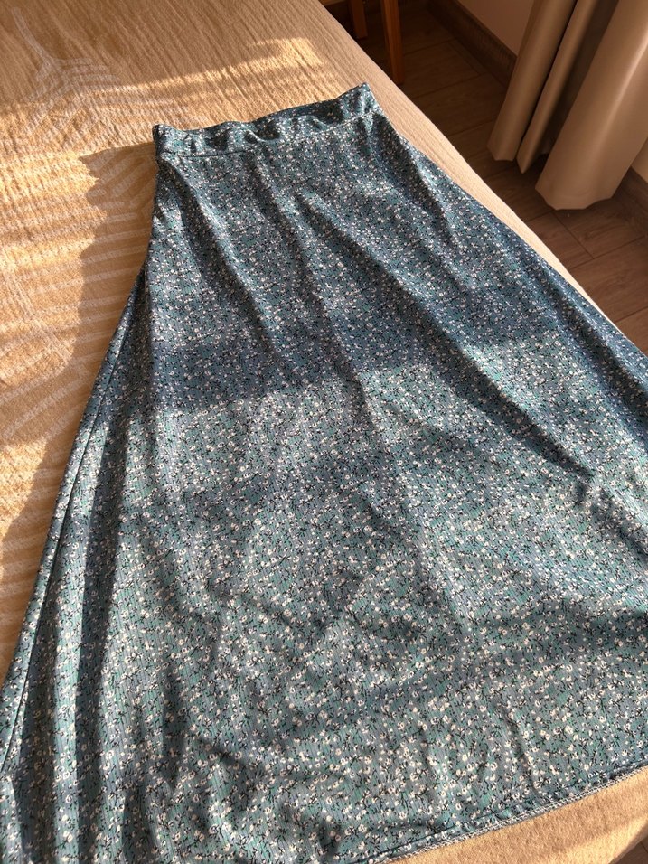 Tesettür Çiçekli Etek - Görsel 5