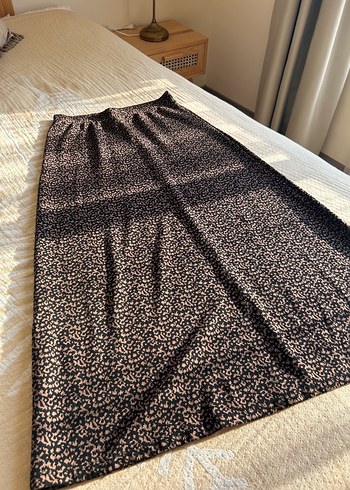 Kahverengi Tesettür Etek - Görsel 3