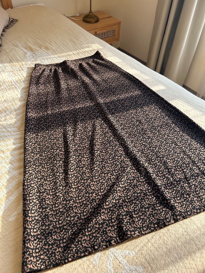 Kahverengi Tesettür Etek - Görsel 3