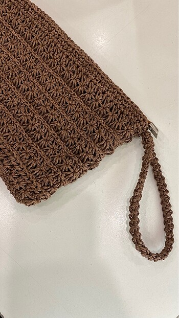 Beden Hasır portföy/clutch çanta
