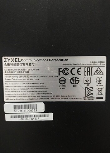 Zyxel 24 portlu sivich - Görsel 3