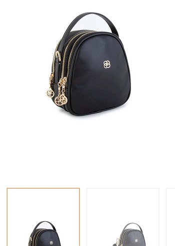 Siyah mar suni deriDeri Kadın Çapraz Çanta nasbag - Görsel 2