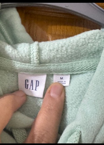GAP Nakışlı Yeşil Kadın Sweatshirt #orjinal - Görsel 3