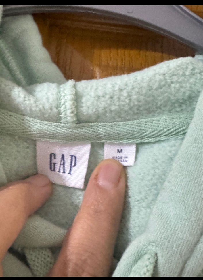 GAP Nakışlı Yeşil Kadın Sweatshirt #orjinal - Görsel 3
