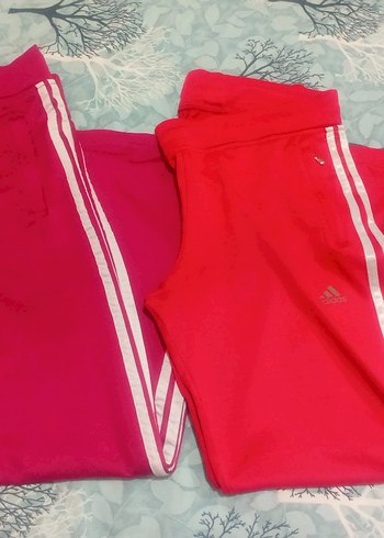 Adidas Kadın Parlak Pembe Fermuarlı Eşofman Altı