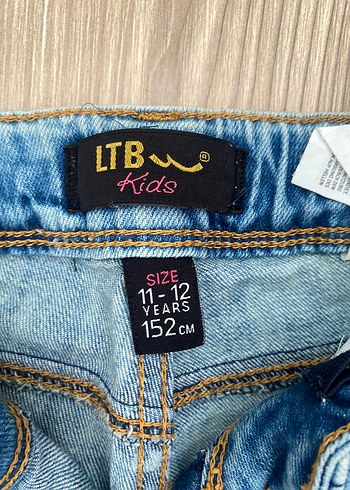 LTB Kız Çocuk Gri Mavi Jean