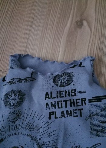 Baskılı Balıkçı Yaka bady - Görsel 3