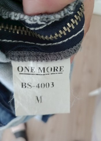 Kadın Mavi Kot Mini Tulum - Görsel 6