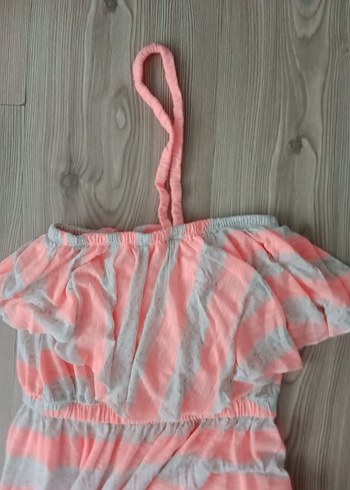 Straplez Uzun Salaş Elbise - Görsel 2