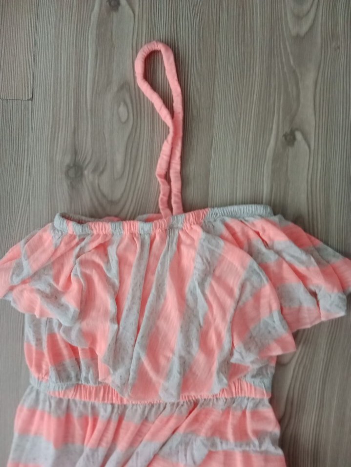 Straplez Uzun Salaş Elbise - Görsel 2