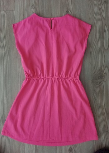 Kız Çocuk Pembe Kolsuz Elbise - Görsel 2