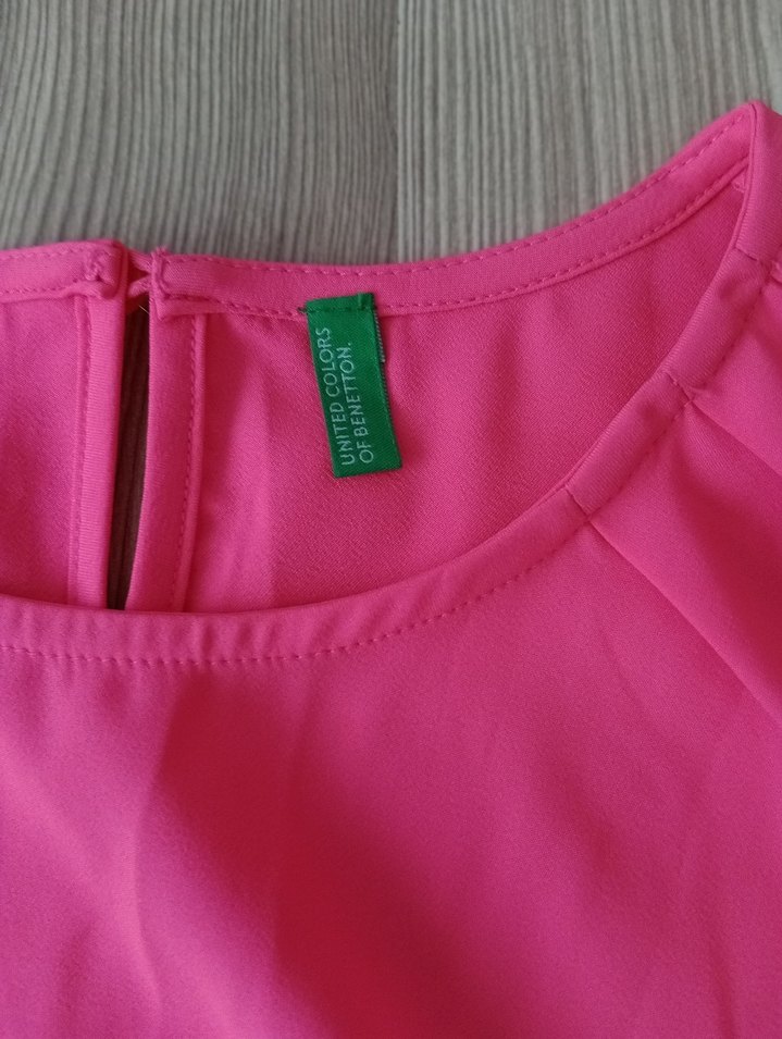 Kız Çocuk Pembe Kolsuz Elbise - Görsel 3