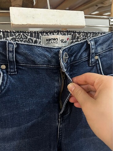 30 Beden mavi Renk Kot pantolon