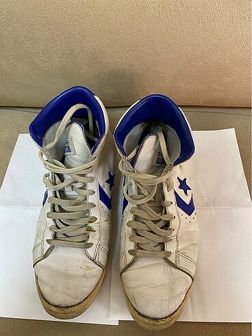 42 Beden beyaz Renk Converse Pro Leather ORİJİNAL