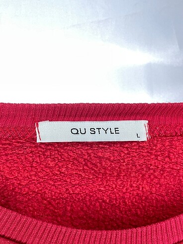 l Beden kırmızı Renk Diğer Sweatshirt %70 İndirimli.