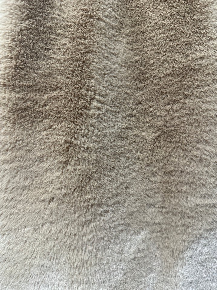 Kahverengi Kürklü Midi Kadın Kaban - Görsel 3