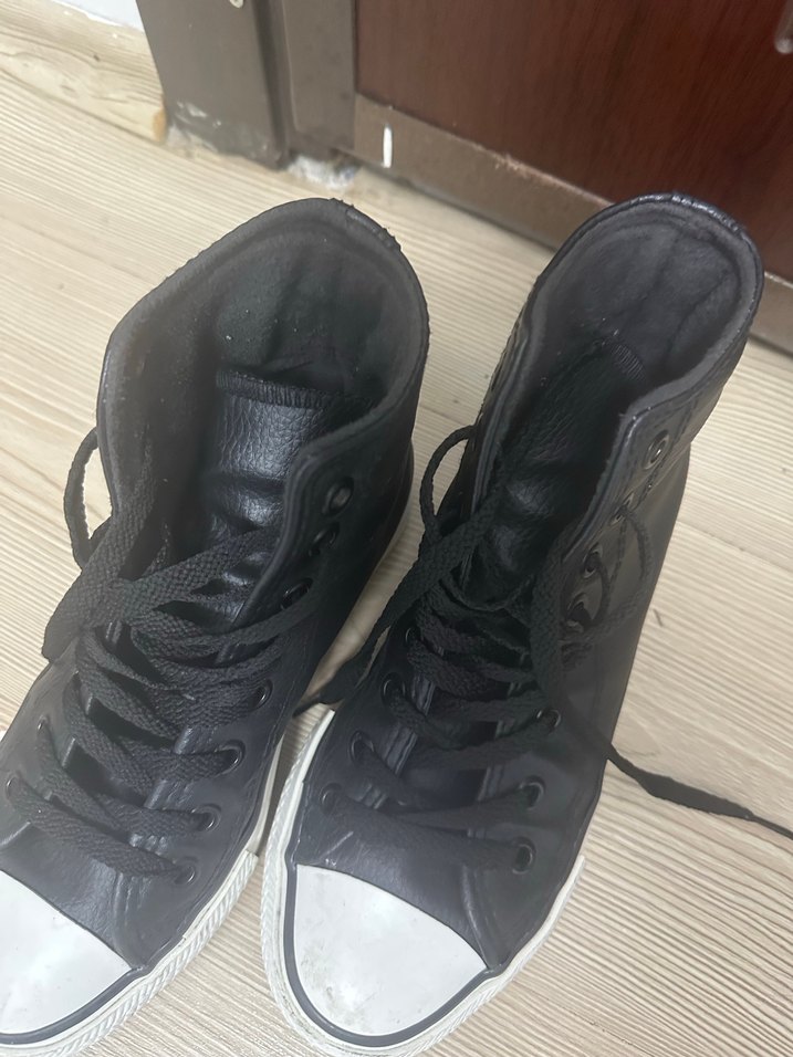 Siyah Platform Topuklu Bağcıklı Kadın Spor Ayakkabı - Görsel 2