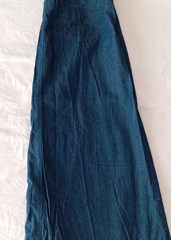 Defacto Lacivert Denim Etek