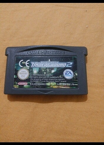 NFS Underground 2 GBA Oyun