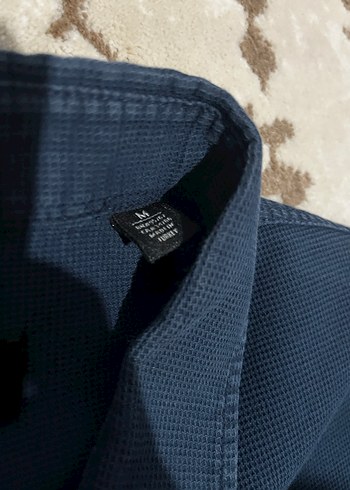 Mavi M beden erkek gömlek - Görsel 5