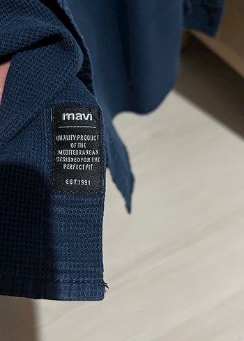 Mavi M beden erkek gömlek - Görsel 4