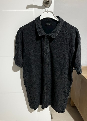 Zara M beden Orjinal Erkek Tişört - Görsel 2